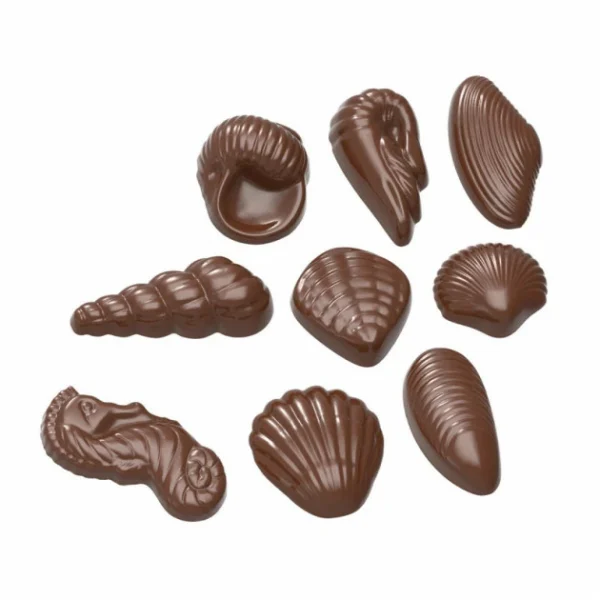 Moule Chocolat Fruits de Mer (x22) Chocolate World 1