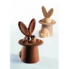 Moule Chocolat Lapin Magique 12 x 10 cm x H 17 cm (x2) Pavoni 5