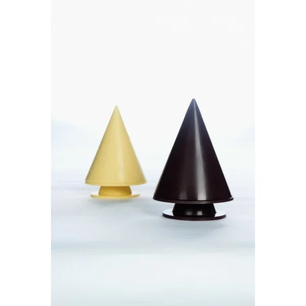 Moule Chocolat Sapin de Noël Cône Ø 11 x H 16 cm (x4) Pavoni 1