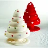 Moule Chocolat Sapin de Noël Spiral Ø 16 x H 21 cm (x2) Pavoni 5